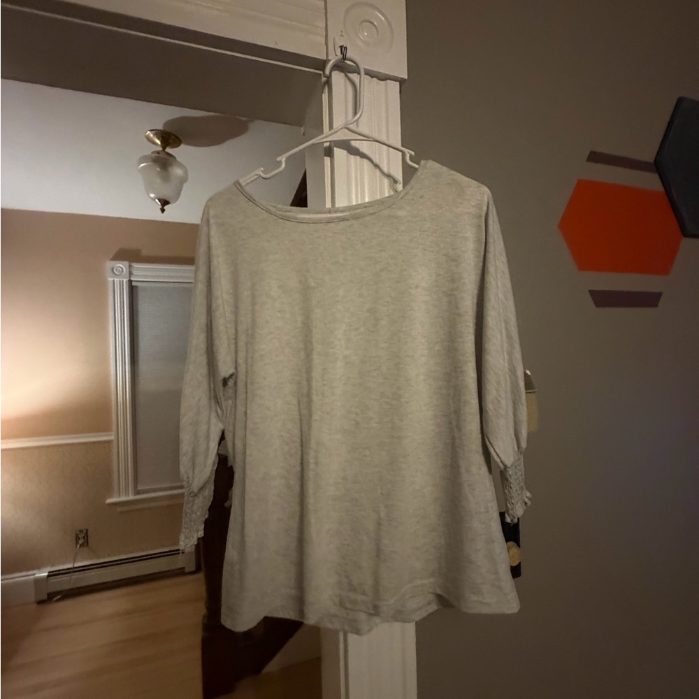 Gray Women's Top